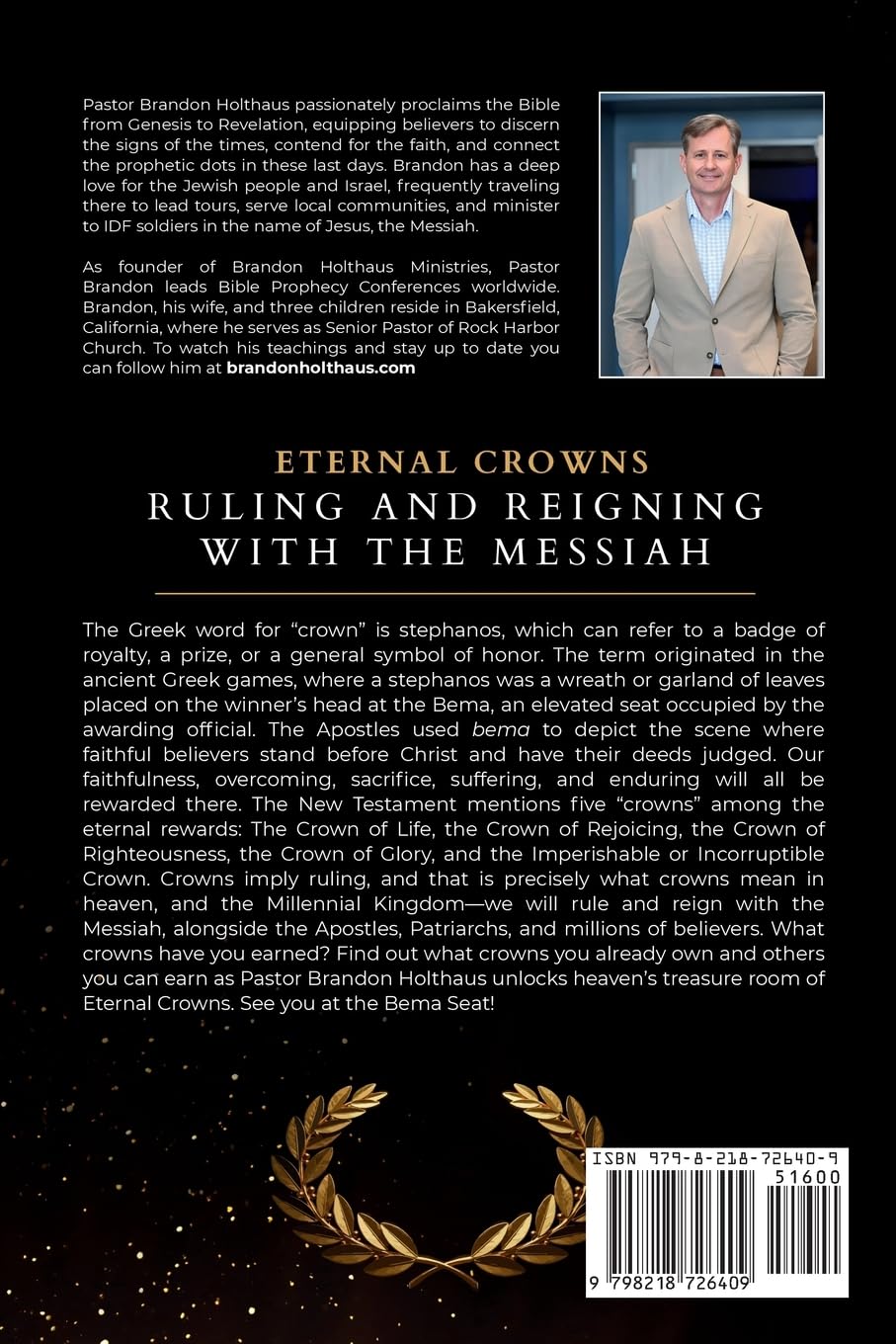 Eternal Crowns: Ruling and Reigning With Messiah - Back